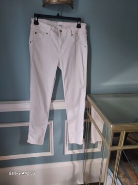 Hudson Jeans White Ankle Slim Jeans